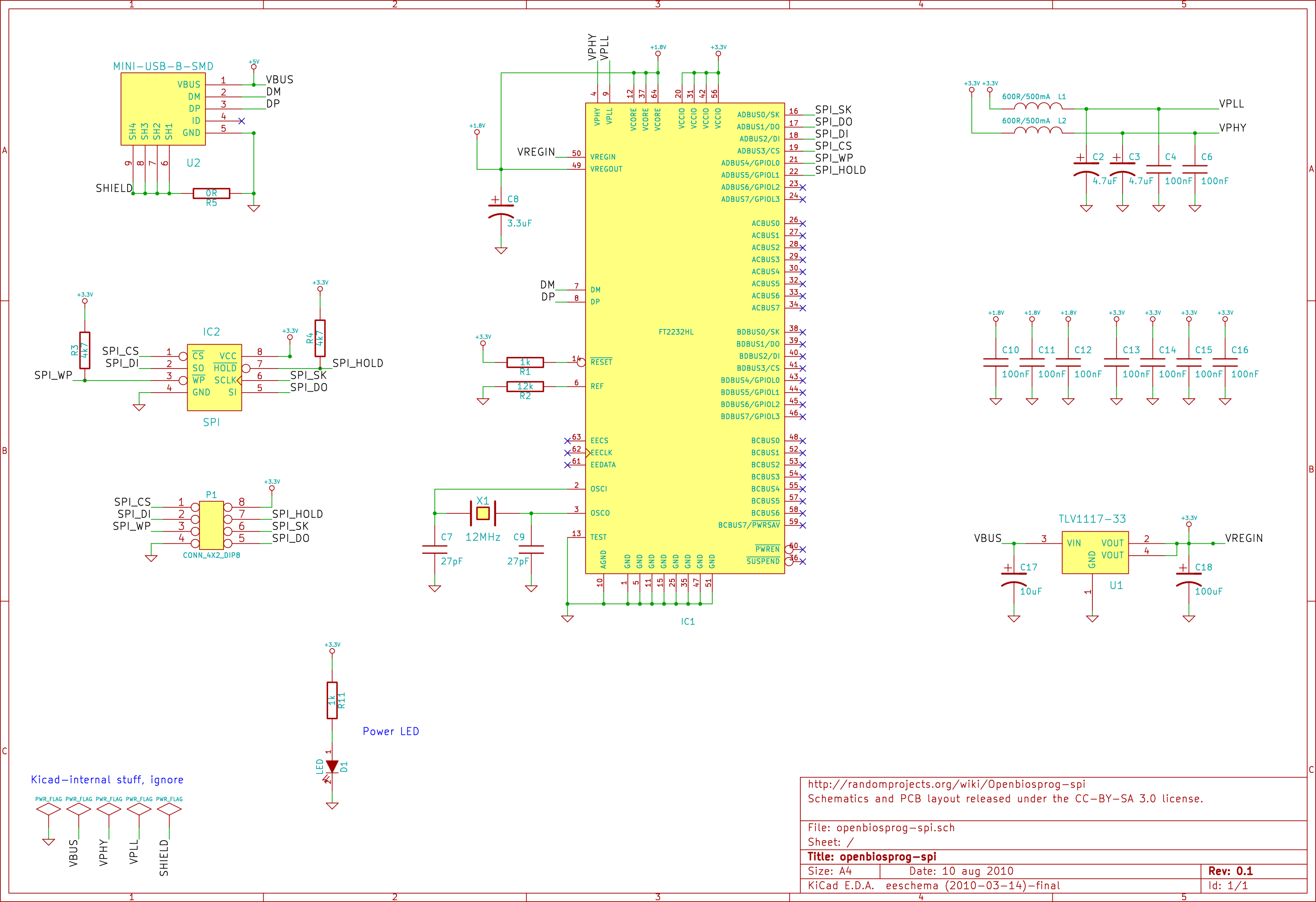 spi serial flash programmer schematic for free